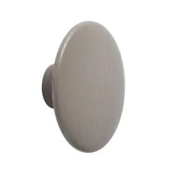 Muuto The Dots clothes hook taupe, Medium Brown