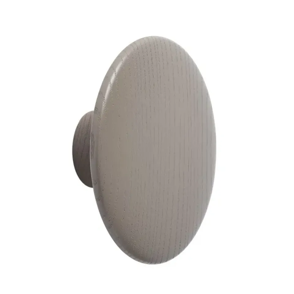 Muuto The Dots clothes hook taupe, Medium Brown