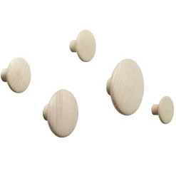 Muuto The Dots coat hook ash, Medium BeigeBrown Online