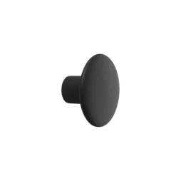 Muuto The Dots coat hook , Ø9 cm Black Best