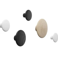 Muuto The Dots coat hook , Ø13 cm Black Sale