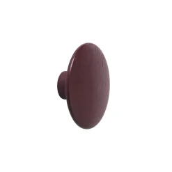 Muuto The Dots coat hook burgundy, Large Red Sale
