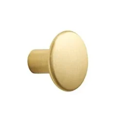 Muuto The dots hooks brass, Small Ø2,7 cm White Discount