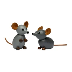 Spring Copenhagen The farm mouse decoration 7 cm, Grey Best