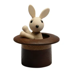Spring Copenhagen The Magic Hat rabbit decoration 9.5 cm, Maple Beige Online