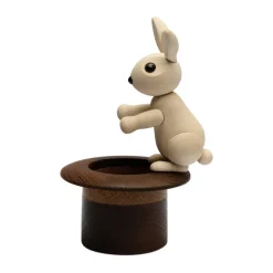 Spring Copenhagen The Magic Hat rabbit decoration 9.5 cm, Maple Beige Online