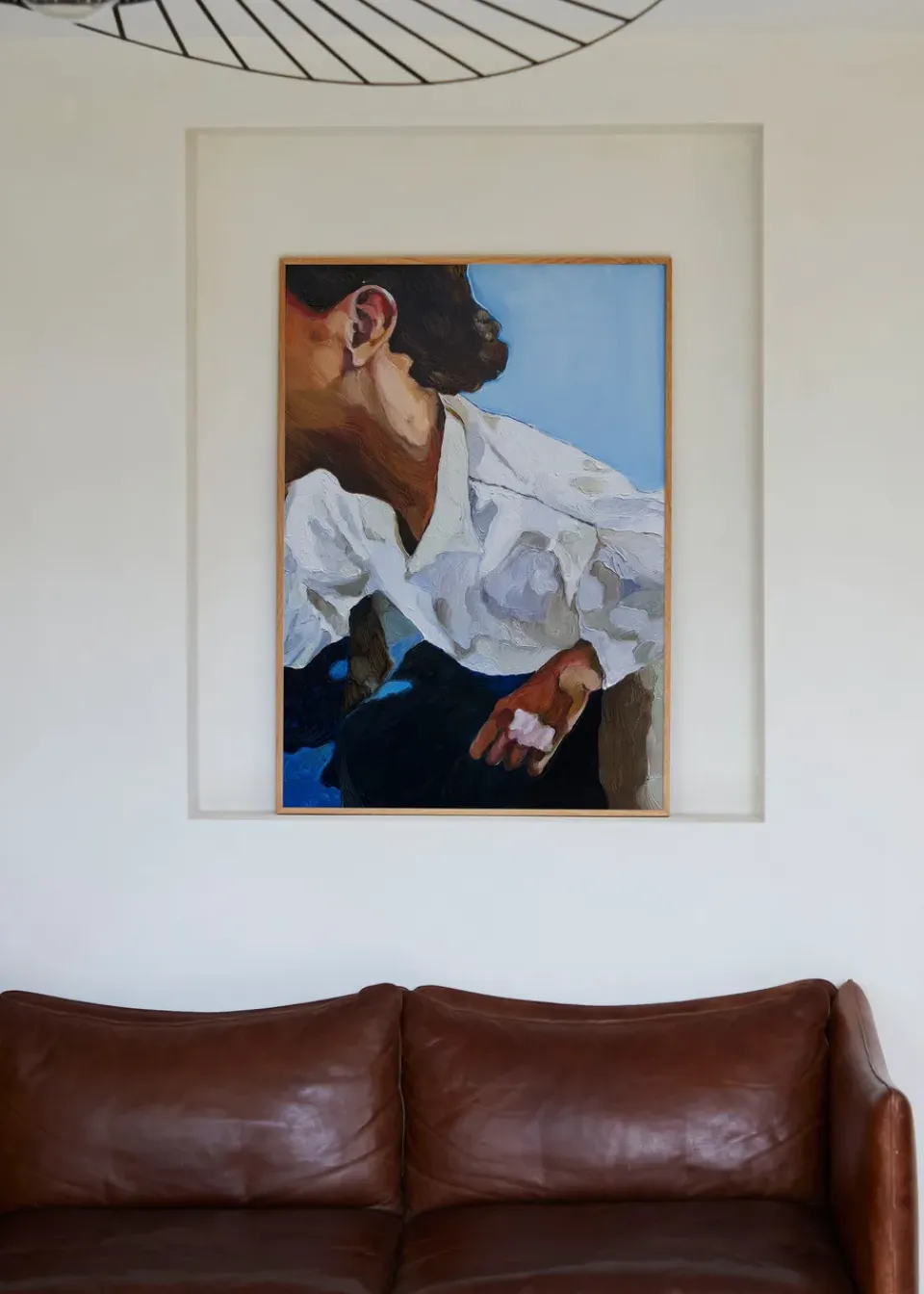 Paper Collective The Man I Met At A Bar poster, 30x40 cm WhiteBlueBlack Discount
