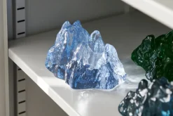 Kosta Boda The Rock votive 91 mm, Ice Blue Online