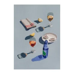 Paper Collective The World is your Oyster poster, 50x70 cm Multi Hot
