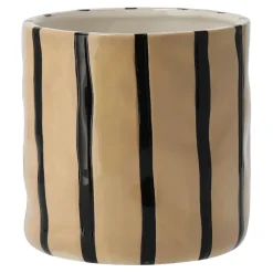 Scandi Living Thrive flowerpot Ø16 cm, Beige-black BeigeBlack Sale