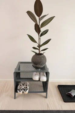 Tica copenhagen Tica Rack Floor small shelf, Steel Grey Clearance