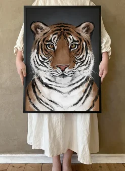 Kunskapstavlan® Tiger poster, 30x40 cm Multi Sale