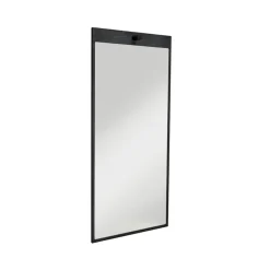 Essem Design Tillbakablick rectangular mirror, Black Best