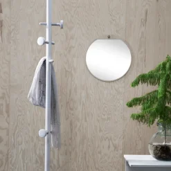 Essem Design Tillbakablick round mirror, Birch Beige Best