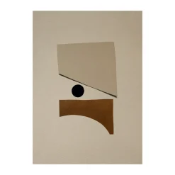 Paper Collective Tipping Point 01 poster, 50x70 cm BeigeBrownBlack Sale