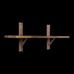 MUUBS Toronto wall shelf 93 cm, Dark oiled oak Brown New