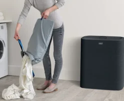 Joseph Joseph Tota Trio laundry basket 90 L, Black