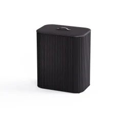 Joseph Joseph Tota Trio Luxe laundry basket 90 L, Black