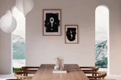 Paper Collective Totem 02 poster, 50x70 cm BlackWhite Sale