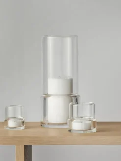 Orrefors Tou candleholder 70 mm, Clear Transparent Outlet
