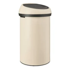 Brabantia Touch Bin round 60 liter, Soft Beige New