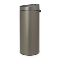 Brabantia Touch Bin waste bin 30 liters, platinum Grey Online