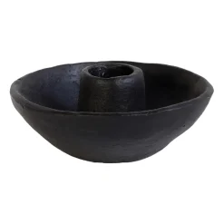 Tell Me More Toulouse candle holder Ø11, Gjutjärn Black Outlet