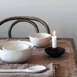 Tell Me More Toulouse candle holder Ø11, Gjutjärn Black Outlet