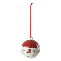 Villeroy & Boch Toy's Delight Decoration bauble Ø6 cm, White-red WhiteRed Best