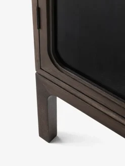 &Tradition Trace SC87 display cabinet 50x192x40 cm, Dark stained oak Brown Sale