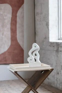 Mette Ditmer Travertine decoration tray 30x40 cm, Linen Beige New