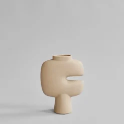 101 Copenhagen Tribal vase medio, Sand Beige New