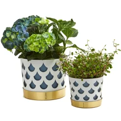 KLONG Trio flower pot drop small Ø12 cm, White Online