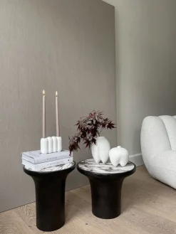 101 Copenhagen Tube candle holder Bone , 11x14.5 cm White Best