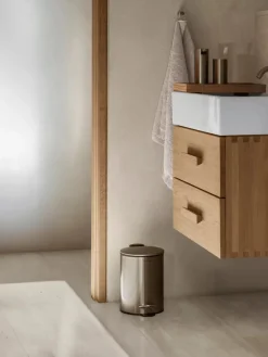 Blomus Tubo pedal bin 3 L, Brass Gold-coloured Best