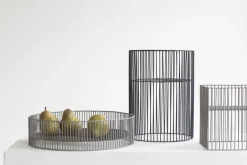 Serax Turn basket square 22x22 cm, Grey New