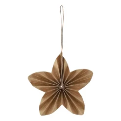 Scandi Living Twinkle baubles 4-pack, Natural Beige Outlet
