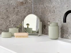 Zone Denmark Ume table mirror with 5x magnification 19x19.5 cm, Eucalyptus Green Clearance