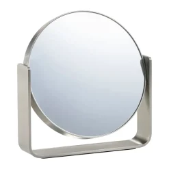 Zone Denmark Ume table mirror with 5x magnification 19x19.5 cm, Steel Silver-coloured