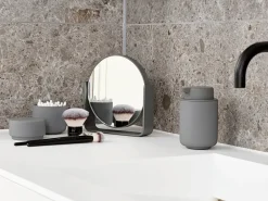 Zone Denmark Ume table mirror with 5x magnification 19x19.5 cm, Grey