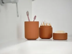 Zone Denmark Ume toothbrush cup, Terracotta Red Online
