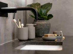 Zone Denmark Ume toothbrush holder, Taupe Brown