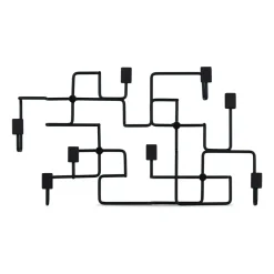 Gejst Underground hanger, - stained oak Black Online