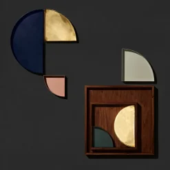AYTM Unity square tray walnut, small Brown Outlet