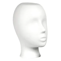POLSPOTTEN Upside-down head vase 25 cm, White Discount