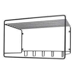 Maze Uptown hat shelf, Black