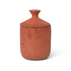 Ferm Living Ura scented candle, Lemongrass Scent Red Hot