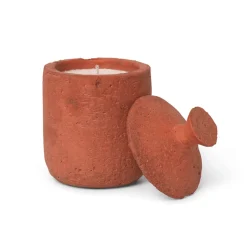 Ferm Living Ura scented candle, Lemongrass Scent Red Hot