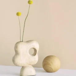URBAN NATURE CULTURE decorative sphere, Ø12 cm Brown Discount