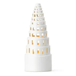 Kähler Urbania candleholder, Babel White Discount